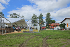 Zeltabbau