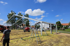Zeltabbau