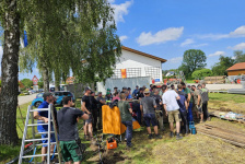 Zeltabbau