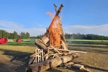 Zeltabbau