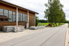 Zeltaufbau
