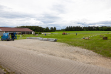 Zeltaufbau