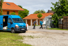 Zeltaufbau