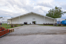 Zeltaufbau