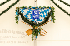 Zeltaufbau
