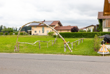 Zeltaufbau