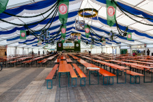 Zeltaufbau